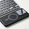 For Xiaomi Mi 15 Ultra 15pro Mi 14 Magnetic Alloy Lens Wireless Charging Cover Hollow Honeycomb Mesh Cooling Magsafe Phone Case