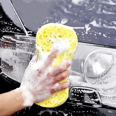 Auto Waschen Schwamm Block Auto Motorrad Reinigungszubehör Große Größe Schwamm Bürste Staubwischen Zufällige Farbe Autoreinigungswerkzeug