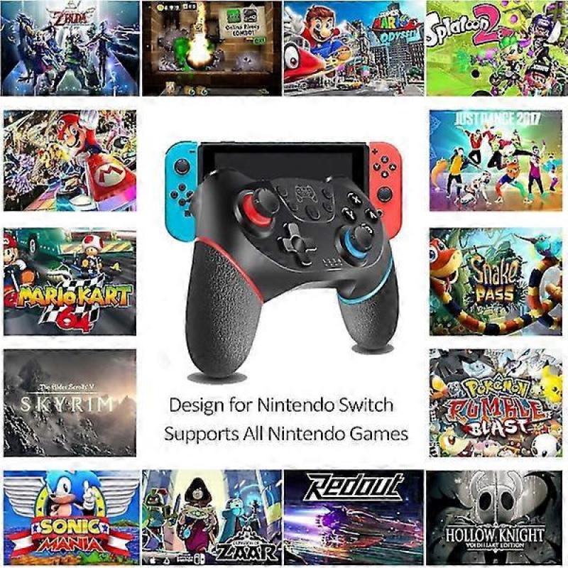 Switch Controller for Nintendo, Wireless Pro Controller for Nintendo Switch/Switch Lite, Remote Gamepad, Turbo and Double Vibration