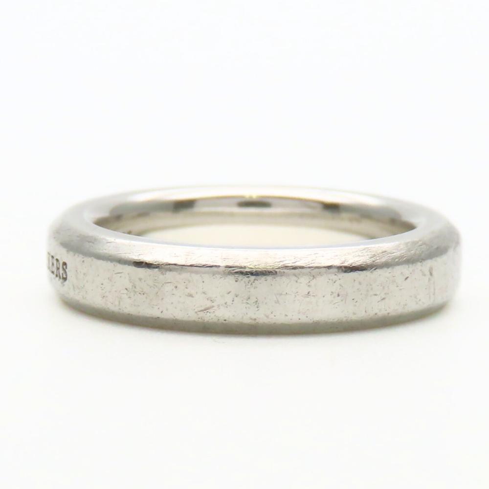Used TIFFANY&Co. Ring Makers Narrow EU#49 Silver925 5.1g Silver Accessories