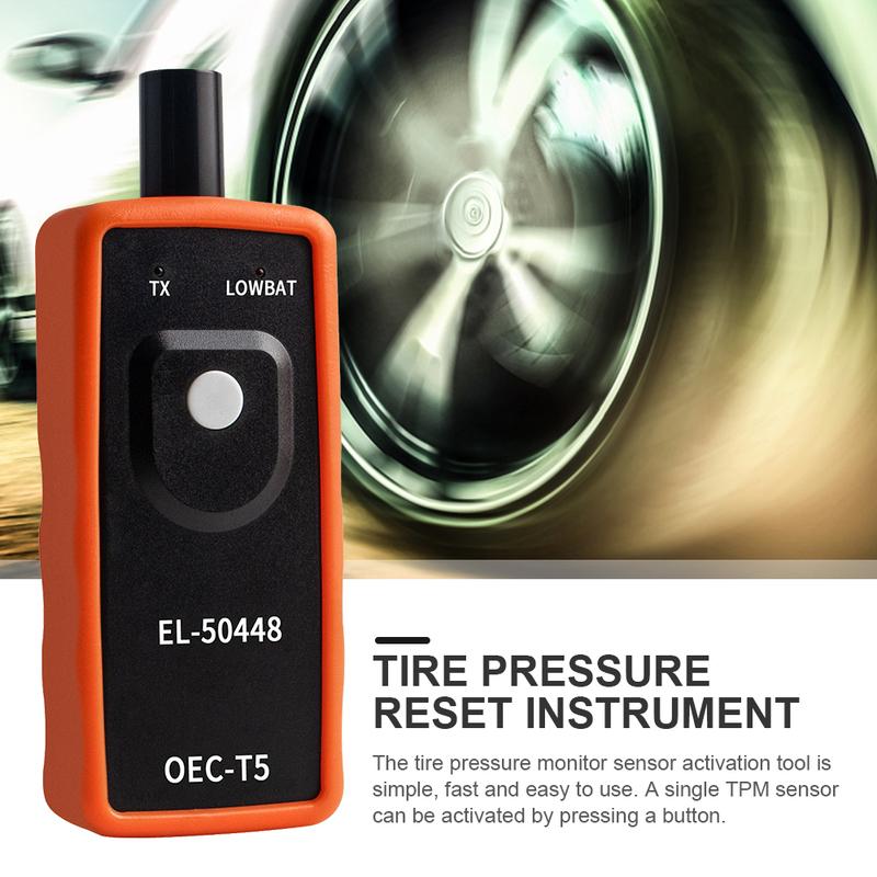 EL-50448 OEC-T5 Reifendruck-Reset-Werkzeug Wiederverwendbar Automatischer Reifendrucksensor-Reset TPMS-Wiederlern-Aktivierungswerkzeug