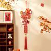 Traditional Chinese Style Pendant Bell Good Luck Spring Festival Pendant Handmade Chevrolet Board Wall Door Hanging Ornaments