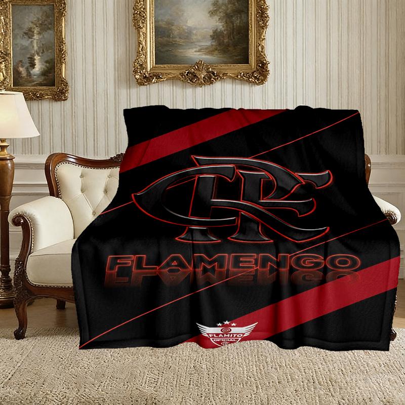 1pc Comfortable Home Print Throw Blanket, Rangers FC Blanket For Bed and Sofa Use, Special Present For Family