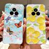 For Realme 14 Pro Plus Case RMX5051 Beautiful Flowers Painted Cover Soft Silicone Case For Realme 14 Pro Realme14 Pro+ 5G Fundas