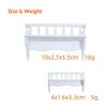 1/5Pcs Miniature Simulation Wall Mounted Shelf 1:12 Dollhouse Model Micro Scene Decoration