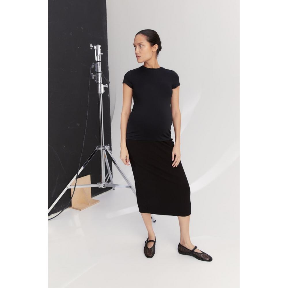 

HM MAMA Футболка из микрофибры черная