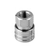 Silver High Pressure Washer Connector for 1/4 quick release connector Car Washer Lances
