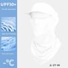 Face Guard Neck Gaiter Hat Breathable Windproof UV Protection Men Women Multi-Purpose Summer Outdoor Ice Silk Visor