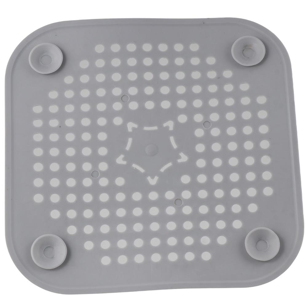 2Pcs Silicone Drain Hair Catcher Easy to Install Shower Drain Cover Practical Drain Stopper  Laundry