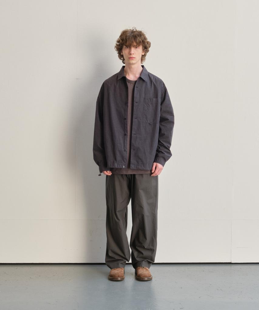 Holliseon Cove Typewriter Resort Loose Pants Charcoal