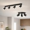3/4Heads LED Ceiling Light GU10 LED Track Spot Light for Chandelier Bedroom Corridor Ceiling Lamp Replacement Bulb Lighting