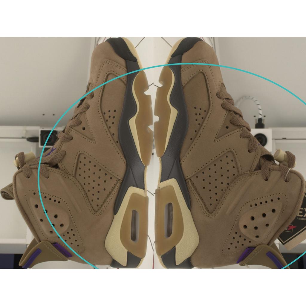 Pre-owned Jordan Air Jordan 6 Gore-Tex Brown Kelp FD1643-300-P26085565058470