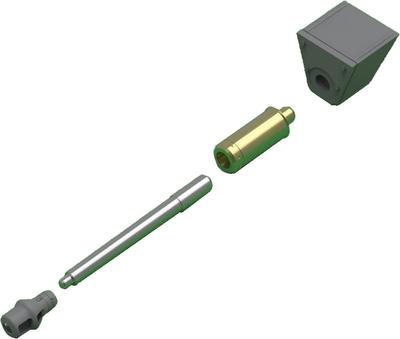 Master Model WW2 German StuK 40 Barrel with Muzzle Early Model StuG III Plastic Model Parts 1/72 7.5cm L/43 Brake/Mantle (for F) GM-72-036 (Tank)