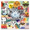 50 Long Hockey Graffiti Personalized Sports Guka Handbooks DIY Luggage Stickers Waterproof