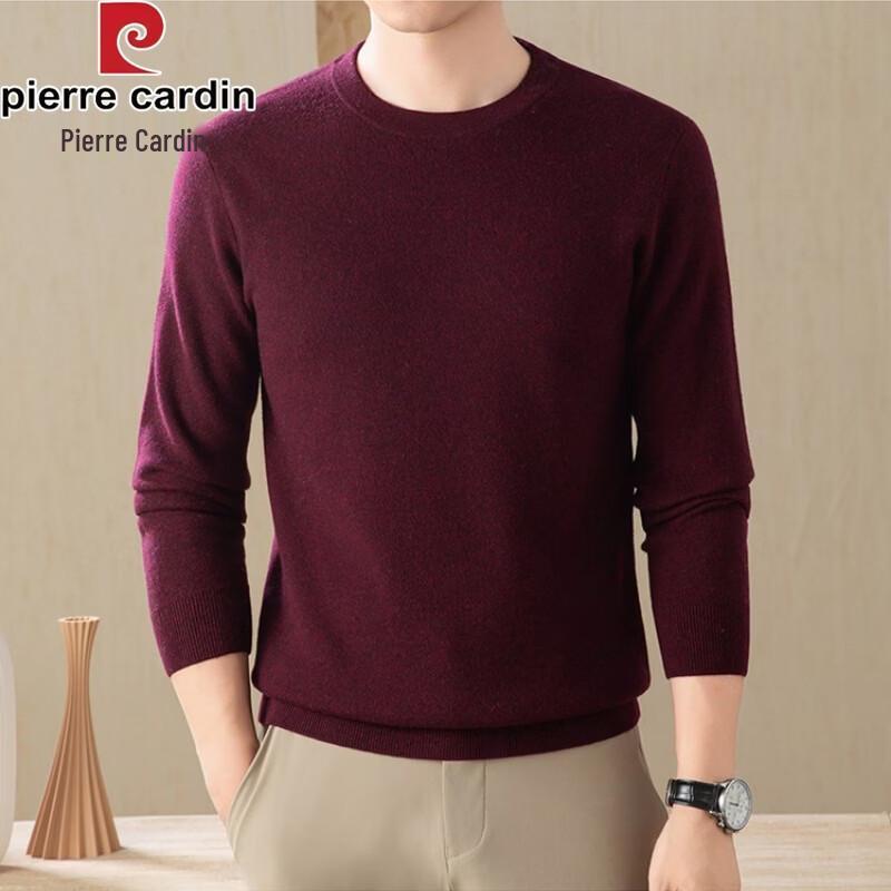 Pierre Cardin Men's Pure Wool Blend Winter Pullover Sweater