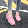 Fashionable Women's Spring And Autumn Rain Shoes, Casual, Lightweight, Waterproof, Non Slip, Kitchen Car Wash Work Rubber Shoes