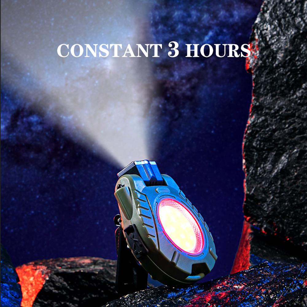 Induction Cap  Light LED Multi-function Mini Flashlight Portable Work Light Strong Light Night Fishing Outdoor Camping