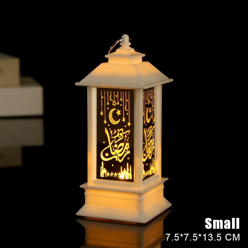 Led Lantern Light Eid Mubarak Decoration For Home Islamic Muslim Festival Party Ramadan Kareem Decor Home Decoration Gifts
