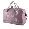 Large-Capacity Travel Bag - Lightweight Nylon, Dry/Wet Separation, Perfect for Sports, Vacations & Short-Distance Business Trips, Luggage for Travel