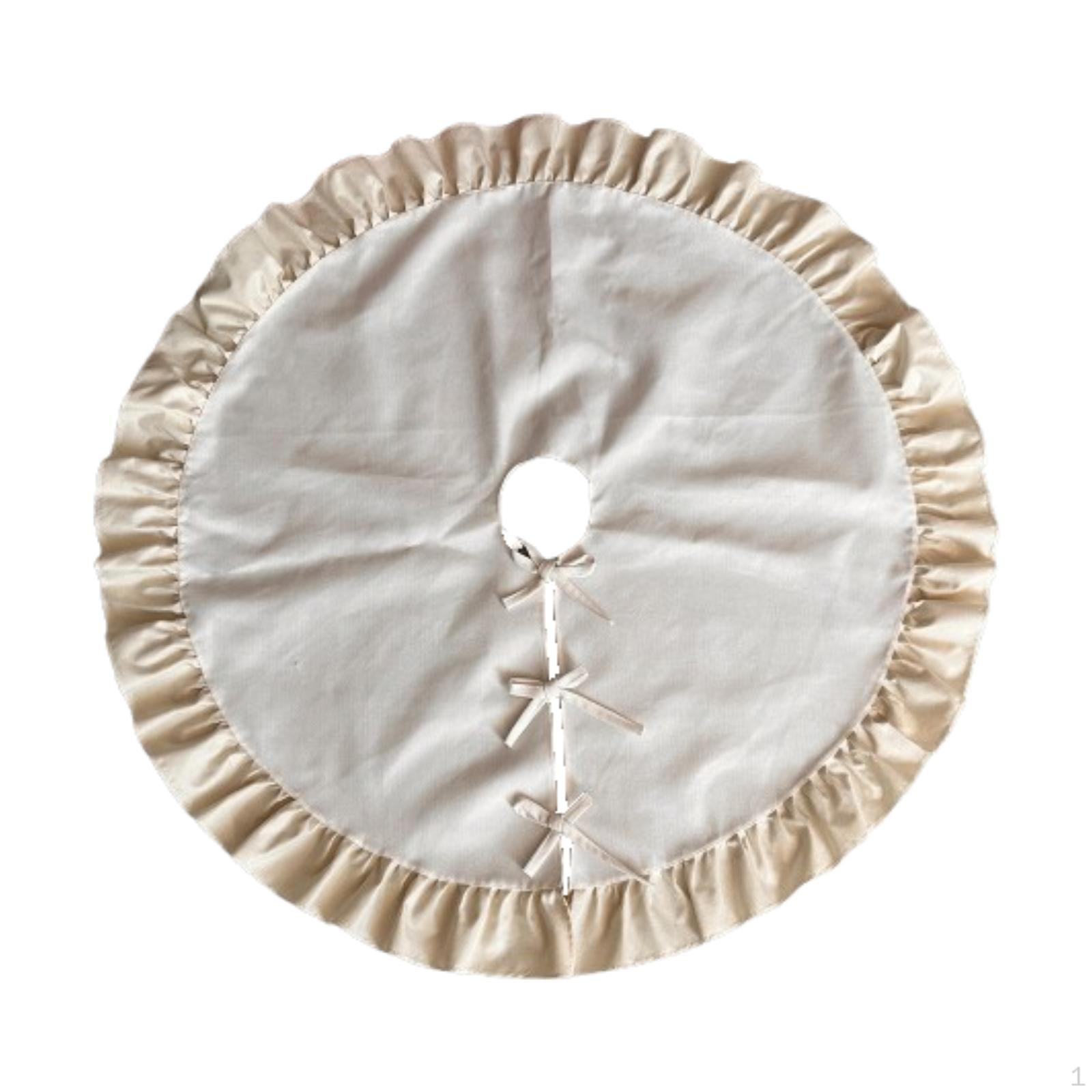 

Рождественские украшения для юбки, ковер для домашних праздников Solid Color 92cm