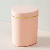 Compact Wastebasket with Lid for Tabletop And Car