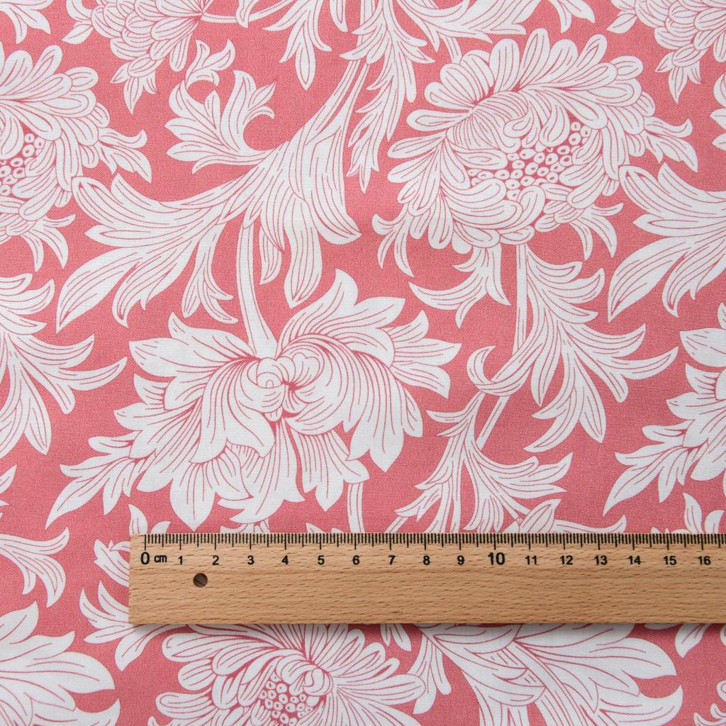 40s Pure Cotton Plain Weave DIY Skirt/Shirt Fabric, Morris Blue Theme