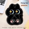 Cartoon Black Cat Mouse Pads Wrist Pad Kawaii Cat Mouse Pad Cat Large Mouse Mat  Home Decor
