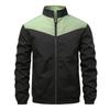 Autumn Pilot Jacket, Men's Casual and Fashionable Zipper Stand-up Collar Top