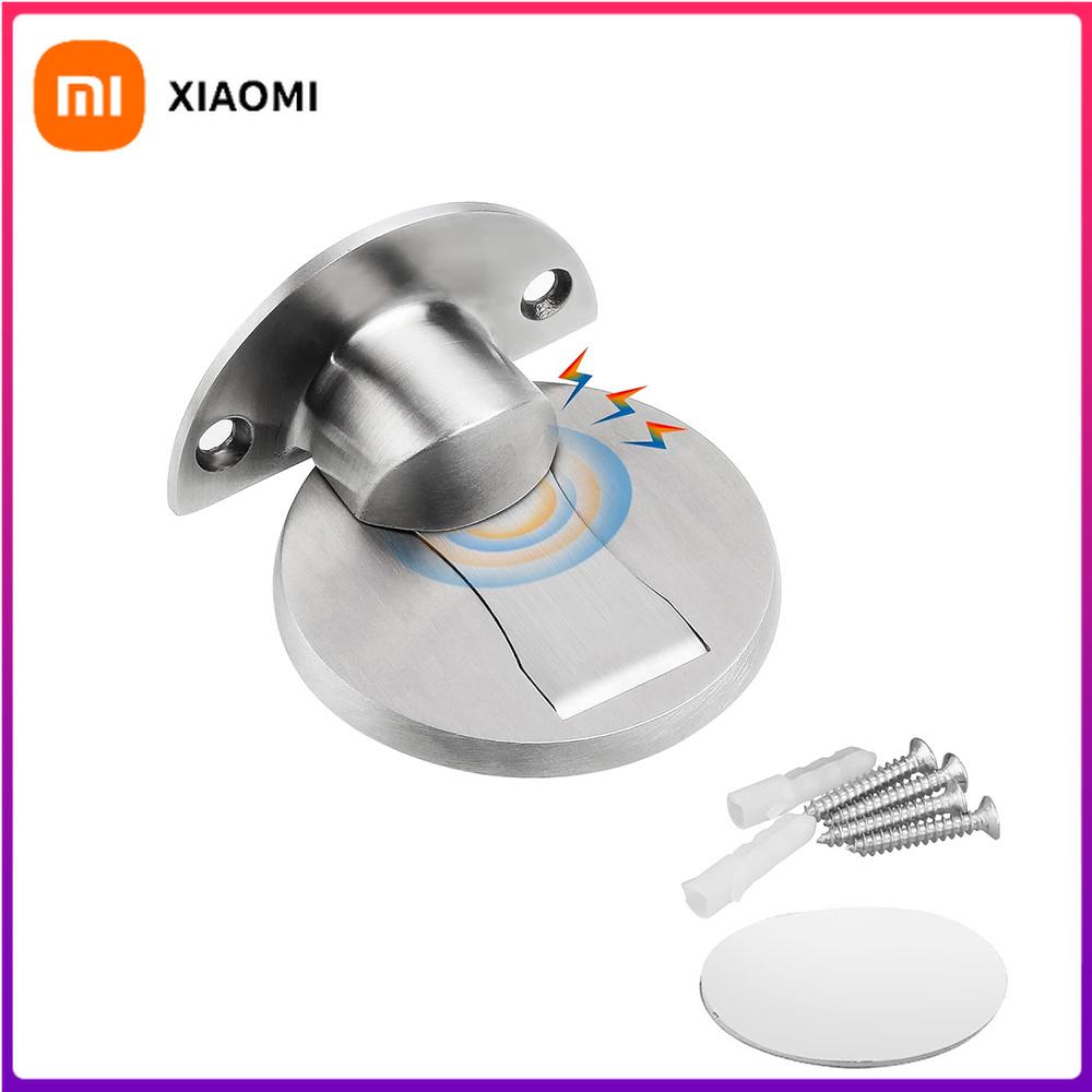 Xiaomi Magnetic Floor Door Stopper Mount Invisible Door Stops Heavy Duty Self Adhesive Wall Protector for Home Bedroom Doorstop