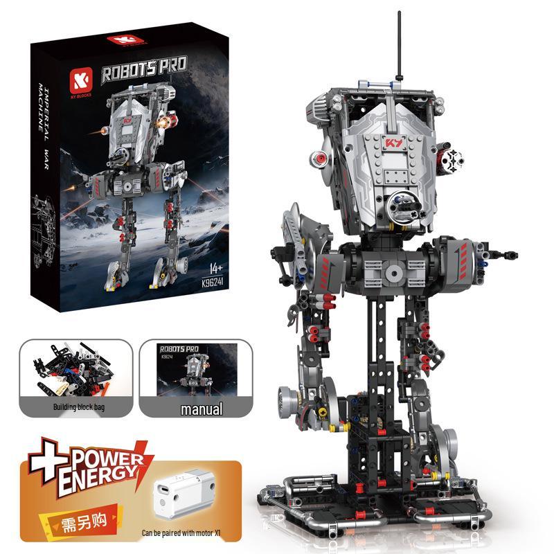 Kit de robot programmable télécommandé avec blocs de construction pour l'exploration scientifique éducative