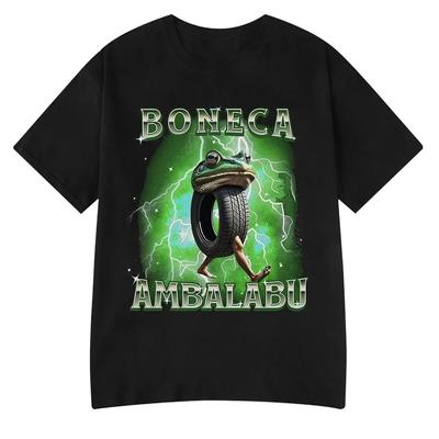 Bombardiro Crocodilo Funny TShirt Women Italian Brainrot Tralalero Tralala Sahur Summer Sleeved Harajuku Streetwear Tops Tees