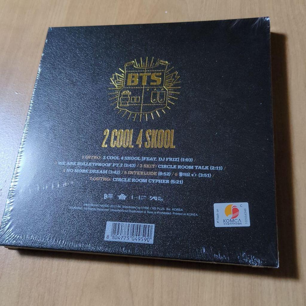 [USED] BTS 2COOL4SKOOL DANGER First Press Limited Edition A