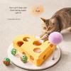 Interactive Cat Puzzle Plaything Puzzle Felt Box For Indoor Cats Kitten Mental Training Tools Hide And Seek Cat Agility Toys