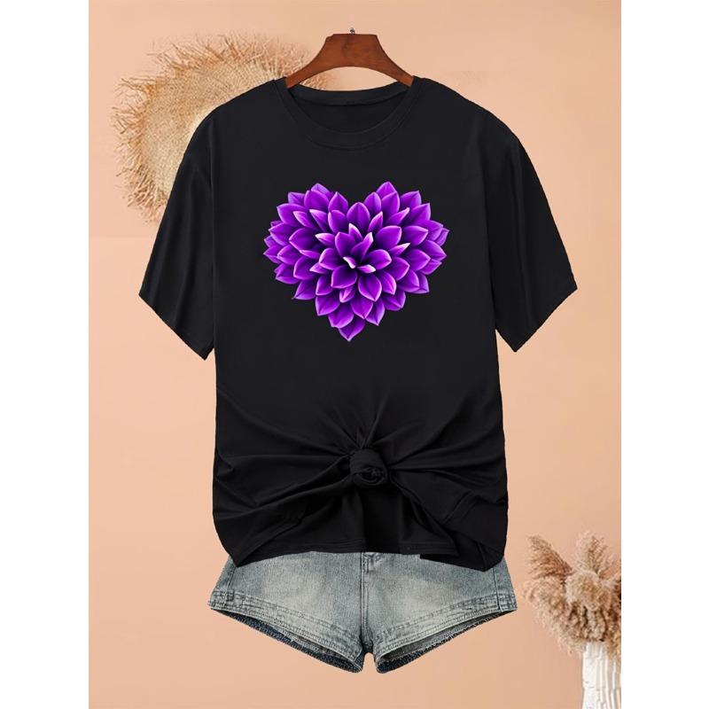 

Black T Shirt Unisex Casual Summer Short Sleeve Round Neck Top Festival, Unisex Tee, Cycling Apparel 4XL