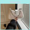 Elegant Pu Leather Chain Small Shoulder Bag For Women 2023 Fall Winter Trendy Crossbody