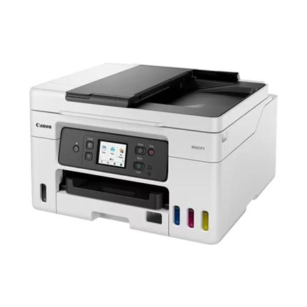 Black White A4/Legal Gx4050 Color Ink-Jet Canon Maxify Fax / Copier / Printer / Scanner