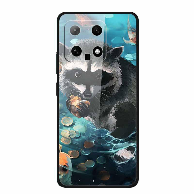 Xiaomi 14 Phone Case: Colorful Butterfly Design, Tempered Glass, Creative Style, Hot Seller
