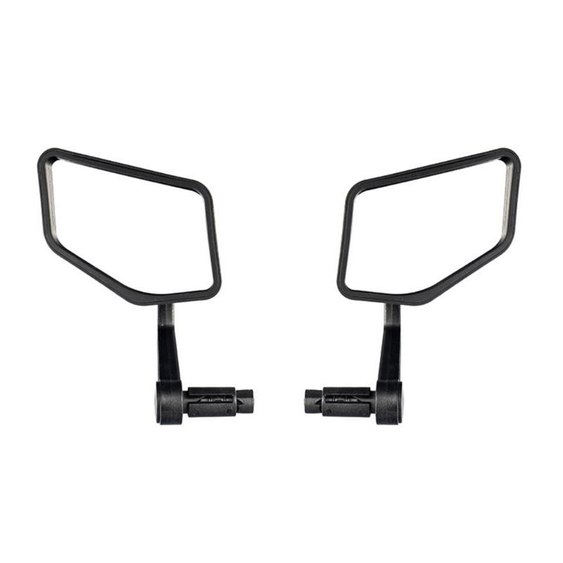 Bike Bar End Looking Glasses Adjustable Handlebar Rearview Looking Glasses Wide Angles Safety Looking Glasses for Electric Bike Riding Cycling