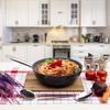 Serenk Excellence Nonstick Wok Pan, PFOA Free Granite, 3.90 Qt Frying Pan