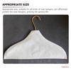 Cotton Linen Hanger Covers Anti Slip Dust Proof Coat Hangers Protector Wooden Dress Hangers Cover Closet Hanger Jeans Hanger