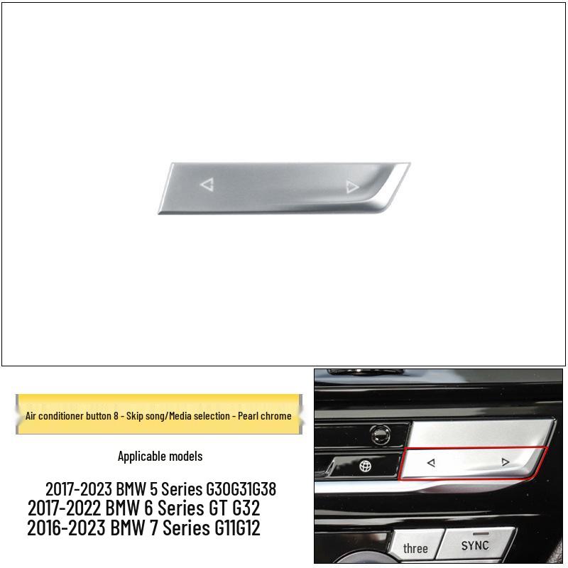 BMW 5 & 7 Series G30/G12 Air Conditioning & Fan Speed Adjustment Buttons for Center Console