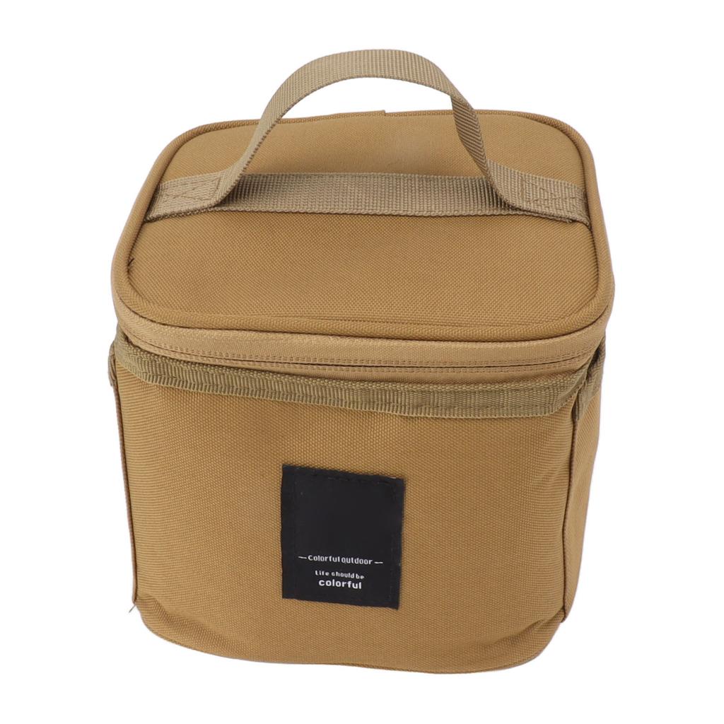 Torba do przenoszenia butelek z przyprawami z wyjmowaną przegrodą wewnętrzną, wykonana z tkaniny Oxford, przenośna torba na słoiki z przyprawami na grilla, piknik, kemping