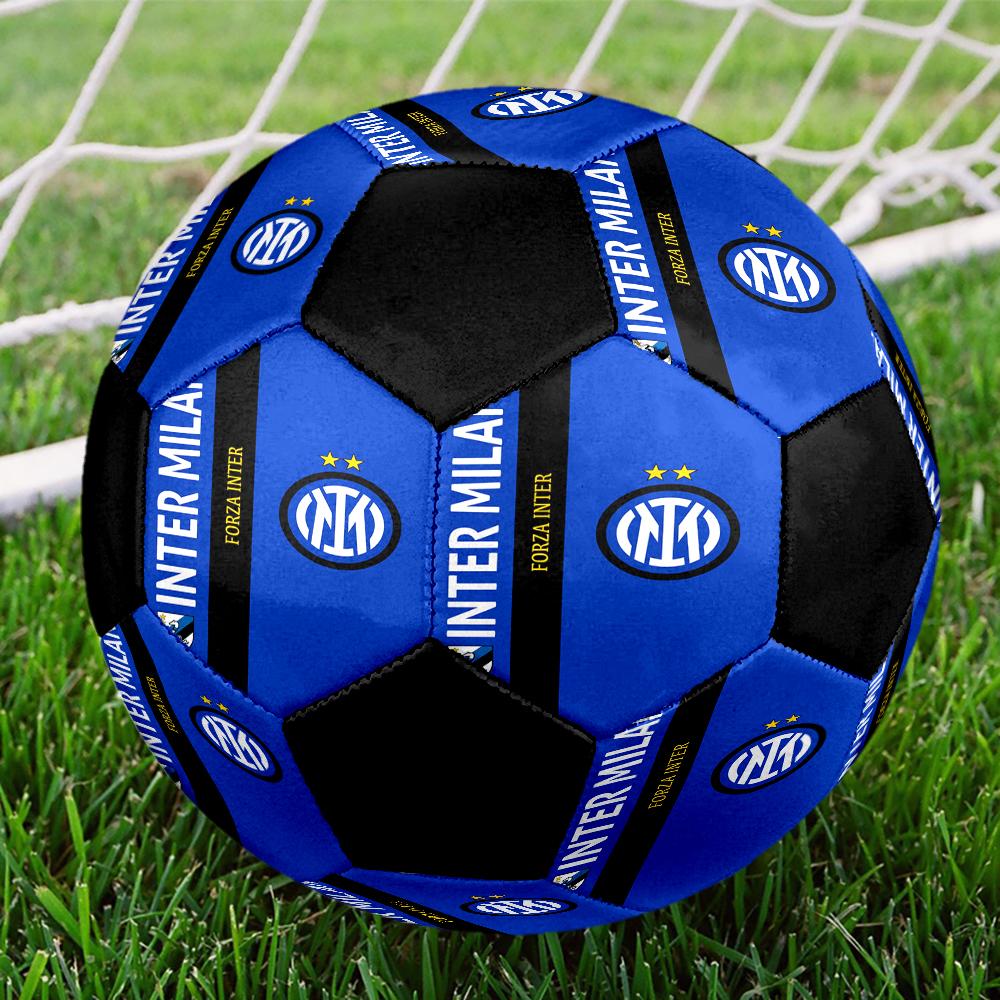 Inter Milan Theme Size 5 Soccer Ball, Suitable for Both Indoor and Outdoor Matches, a Gift Suitable for Everyone.