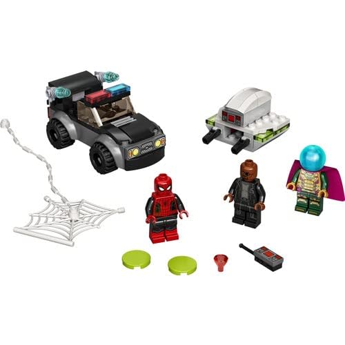 LEGO Super Heroes Атака дронов Человека-паука Мистерио 76184 Игрушечный блок Подарочный супергерой Американский комикс Мальчики от 4 лет и старше