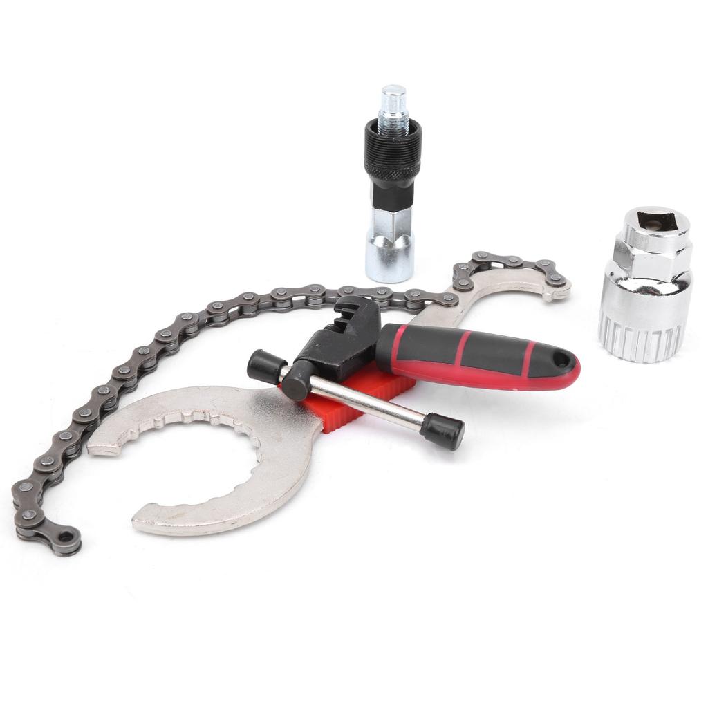 Fahrrad Reparatur Werkzeugset Kettenpeitsche Abzieher Werkzeug Tretlagerwerkzeug T02 Kettennieter