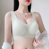 Nahtlose Einteilige Lingerie für Damen in Übergröße Dünner und Atmungsaktiver BH Anti-Hänge Faltbares Accessoire BH ohne Bügel