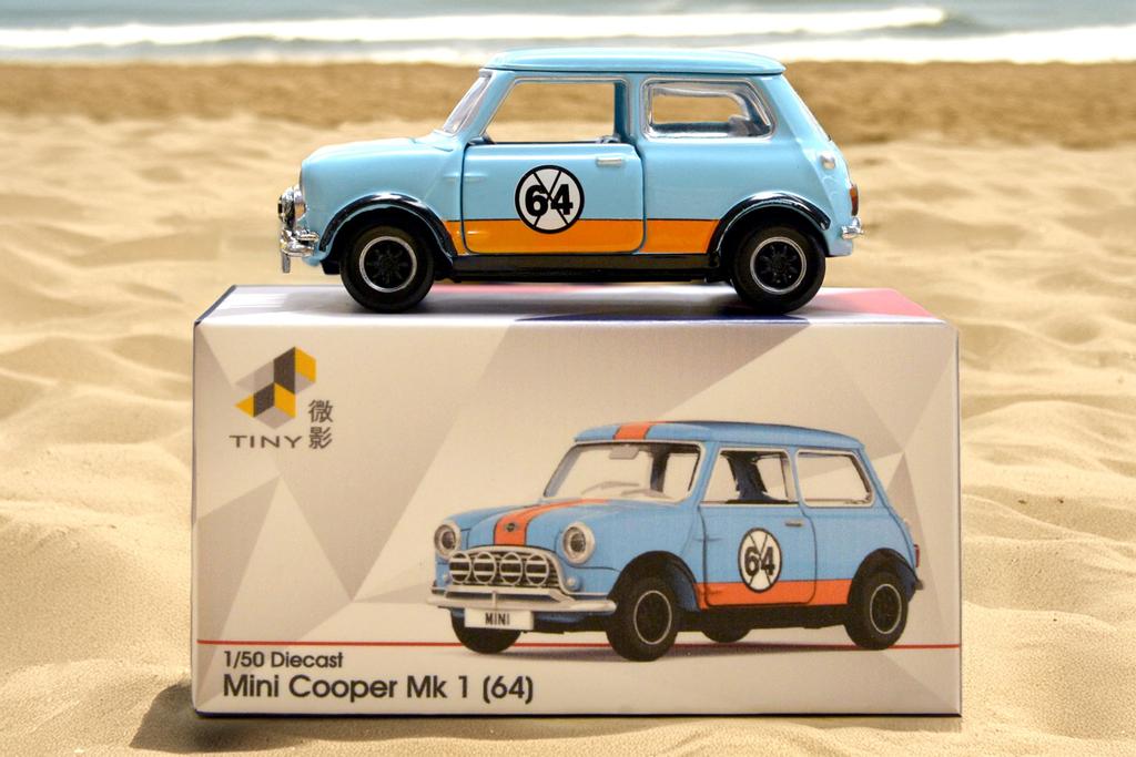 Toy East Original Model Tiny City Mini Cooper Finished Product ATC66204 Mk1#64