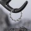 European-American Zirconia G23 Titanium Alloy Nose Ring & Stud