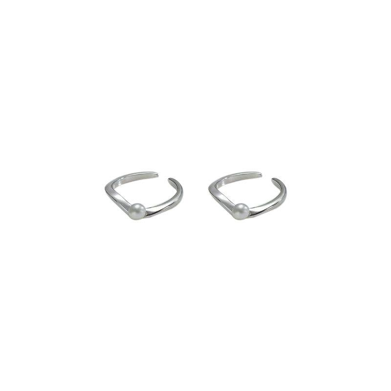 Ear Clip for Women Without Piercings, High-end Pearl Ear Bone Clip for New Trendy Korean Version of Earrings