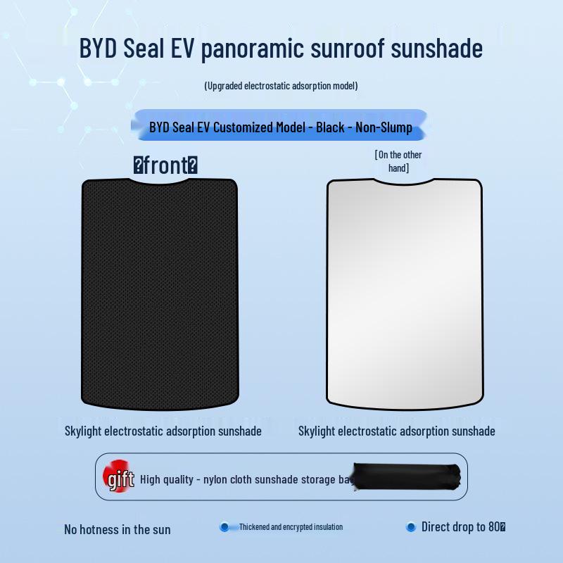 BYD Seal Tang Han Suede Heat Insulation Sunroof Shade
